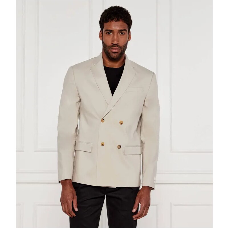 Calvin Klein Sako | Regular Fit | s prímesou ľanu 62992854