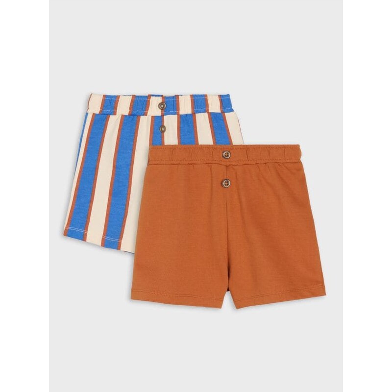 Sinsay - Súprava 2 šortiek - hnedá 65759880