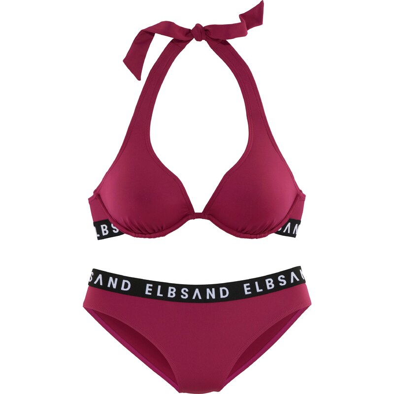 Elbsand Bikiny svetlosivá / farba lesného ovocia / čierna 63156446