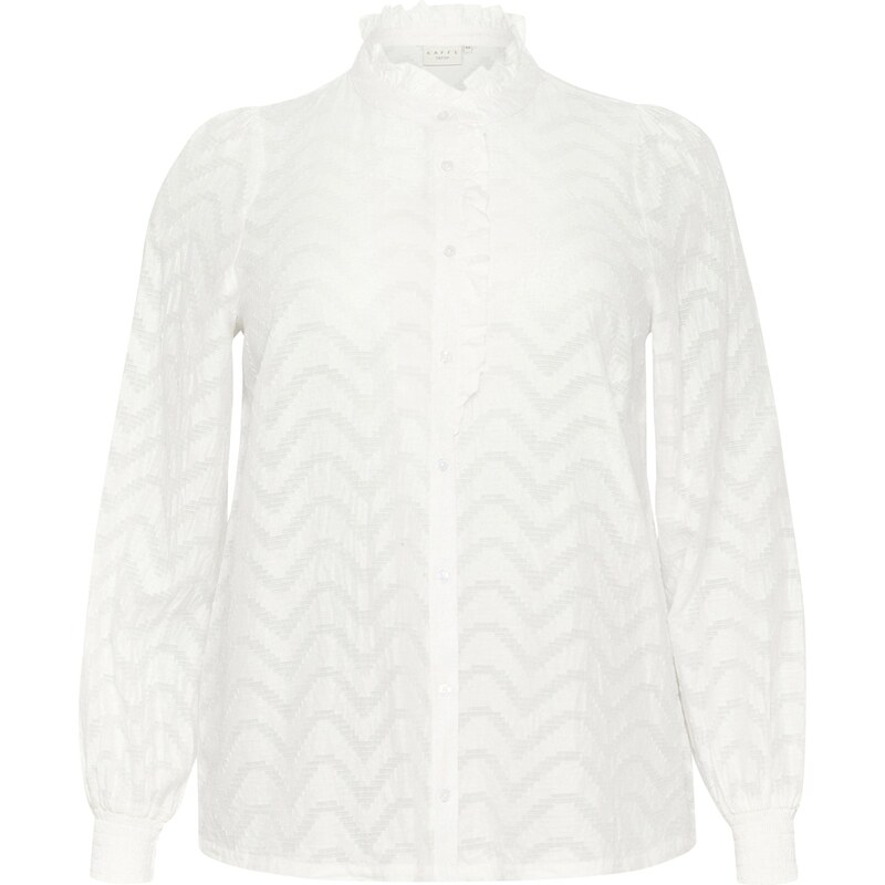 KAFFE CURVE Blúzka Vitana biela 63156341