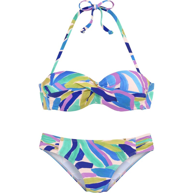 s.Oliver Bikiny modrá / námornícka modrá / tyrkysová / tmavofialová 63067649