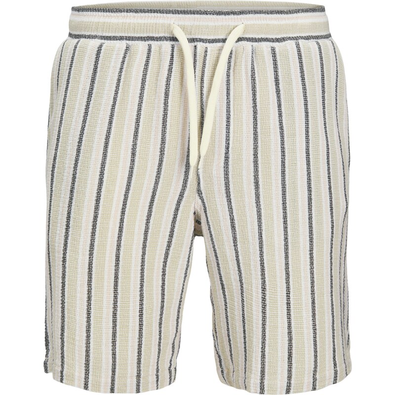 Jack & Jones Plus Nohavice JPSTJAIDEN krémová / pastelovo zelená / 63166226