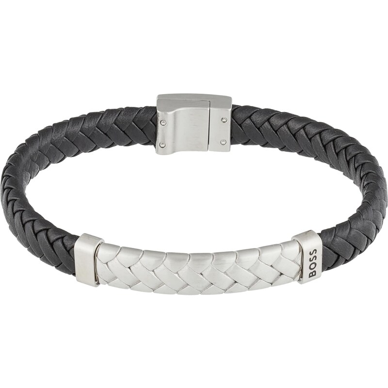 BOSS Náramok čierna / strieborná 63167196