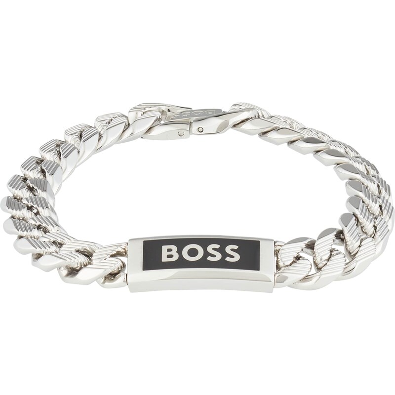 BOSS Náramok KASSY čierna / strieborná 63167198