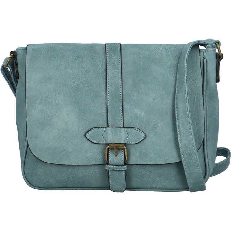 Dámska crossbody kabelka džínsovomodrá - Paolo bags Pinelopi modrá 62999068