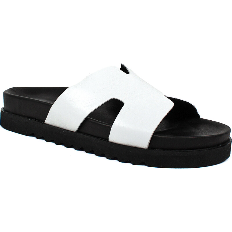 Secretshoes Dámske kožené šľapky 62999125