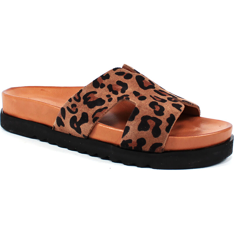 Secretshoes Dámske kožené šľapky 62999126