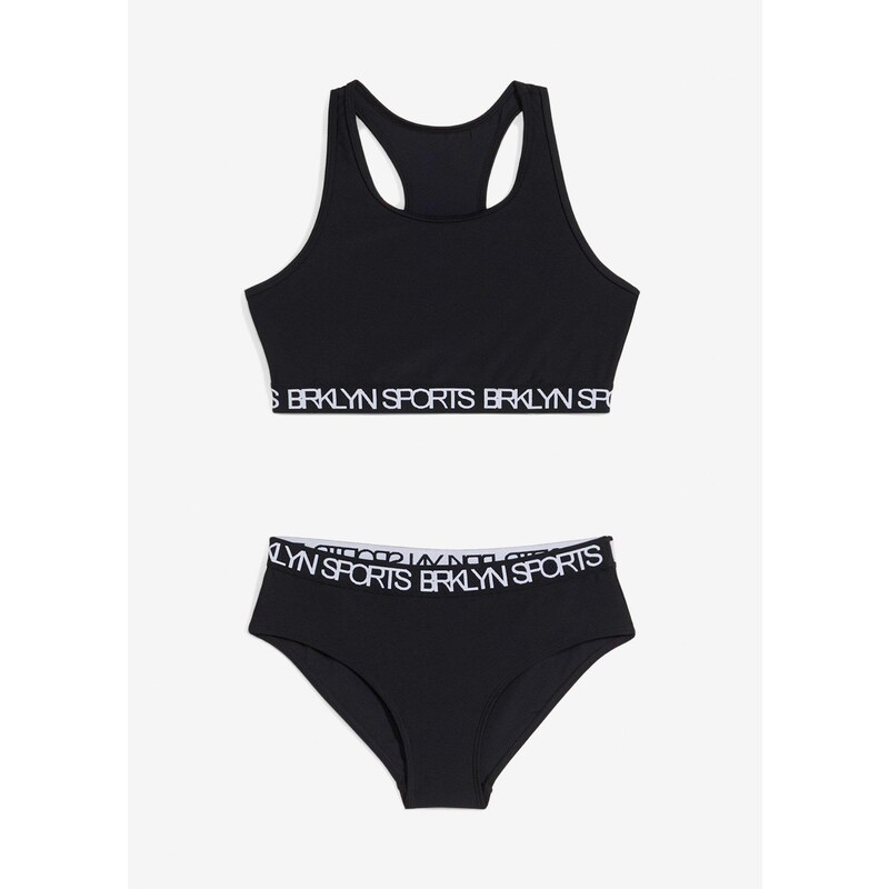 bonprix Bikiny (2-dielne), farba čierna 62972027