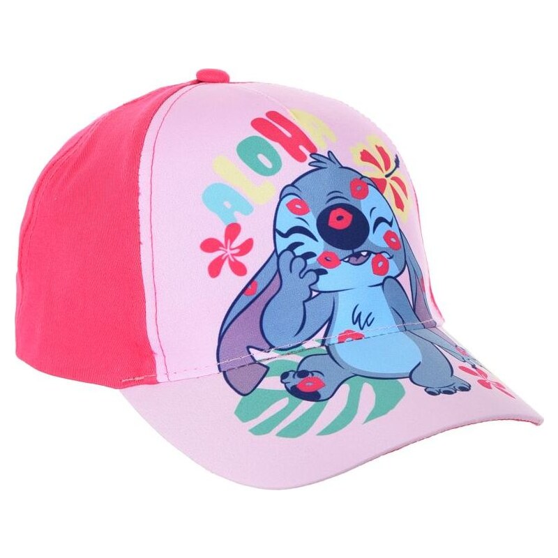 Ružová dievčenská šiltovka Disney - Lilo and Stitch 65151816