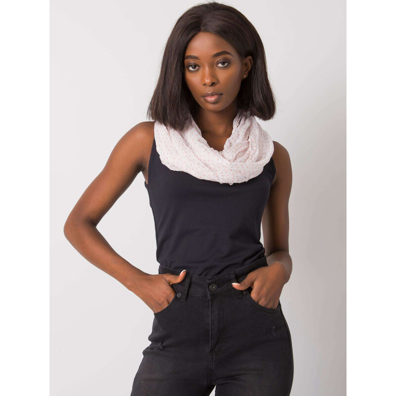 BASIC Biela šatka s červenými bodkami AT-CH-3006-white-red 26546284