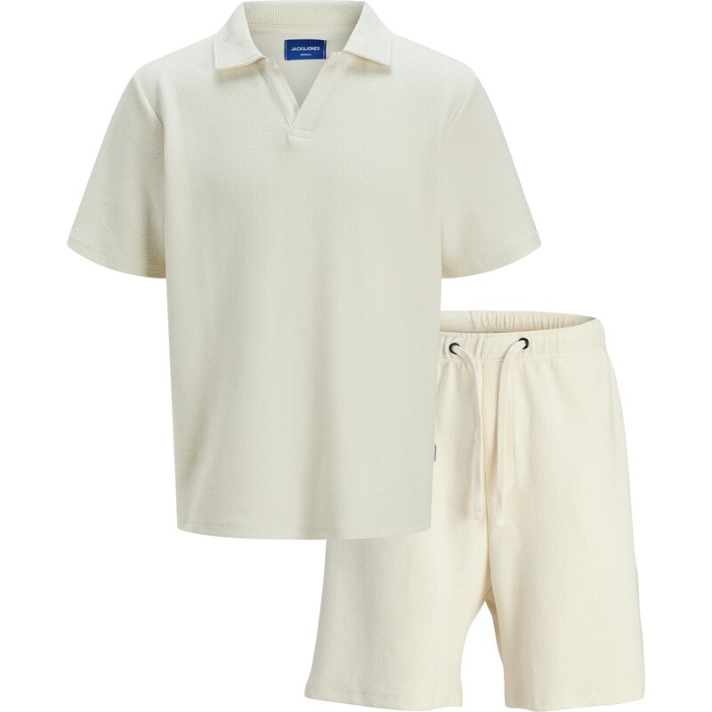 JACK & JONES Joggingová súprava JORISLINGTON šedobiela 63067011