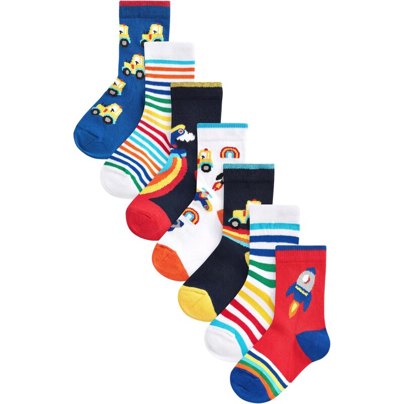 Next Ponožky 7er-Pack zmiešané farby 63067600