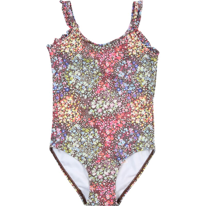 Only Mini Jednodielne plavky KMGWAVE svetlomodrá / čokoládová / 63068230