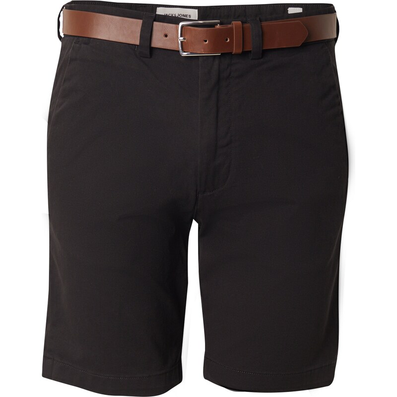 JACK & JONES Chino nohavice JPSTMARCO FRANCO čierna 63068301