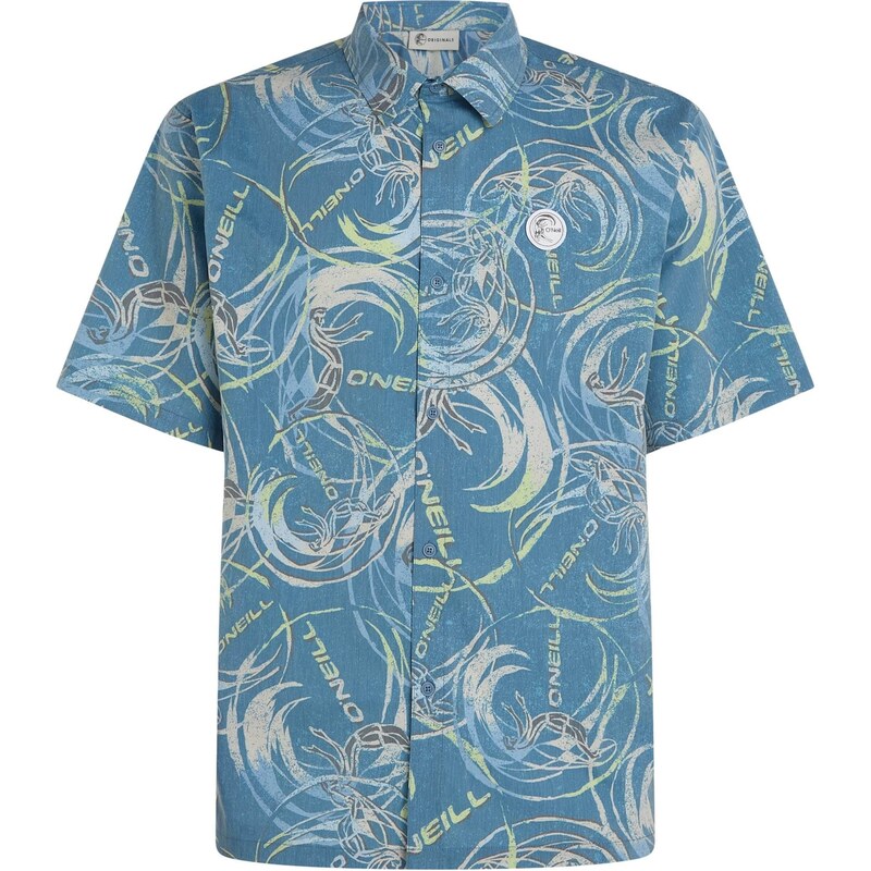 ONEILL Košeľa krémová / modrosivá / svetložltá / tmavosivá 63136047