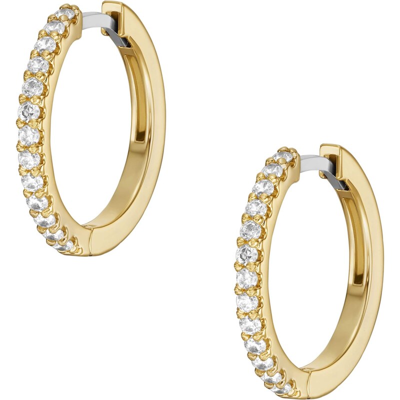 FOSSIL Náušnice zlatá / strieborná 63066780