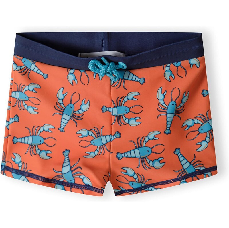 MINOTI Plavecké šortky námornícka modrá / nebesky modrá / oranžová 63068489
