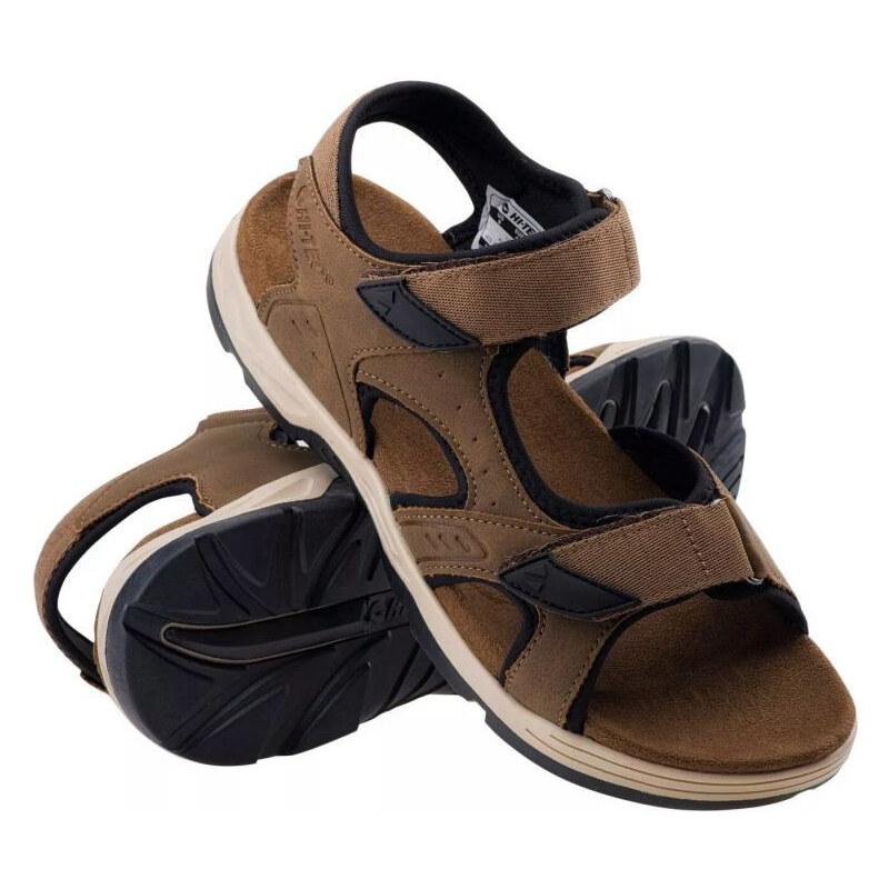 Pánske sandále Lucibel 92800304843 Brown - Hi-tec 63016109