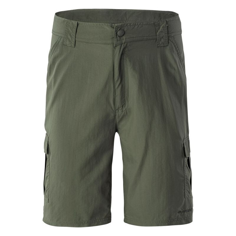 Pánske šortky Loop 1/2 92800331399 Dark Olive - Hi-tec 63016229