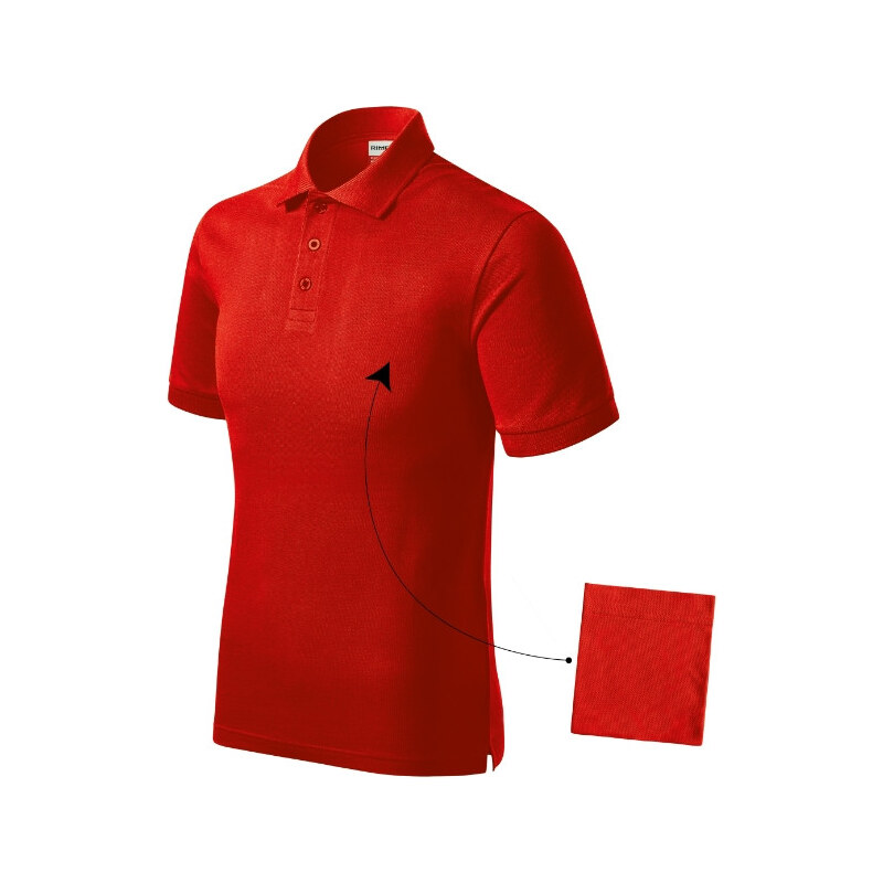 MALFINI, a.s. Tričko Resist Heavy Polo Red 63016247