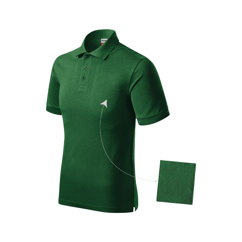 MALFINI, a.s. Resist Heavy Polo Tričko pánske fľaškovo zelené 63016249