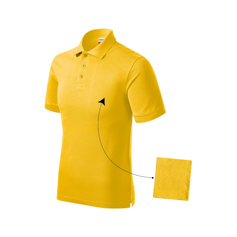 MALFINI, a.s. Resist Heavy Polo tričko žlté 63016250