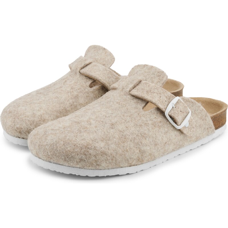 Vlnka Dámske zdravotné korkové papuče Michaela béžová veľkosti obuvi - 64818951