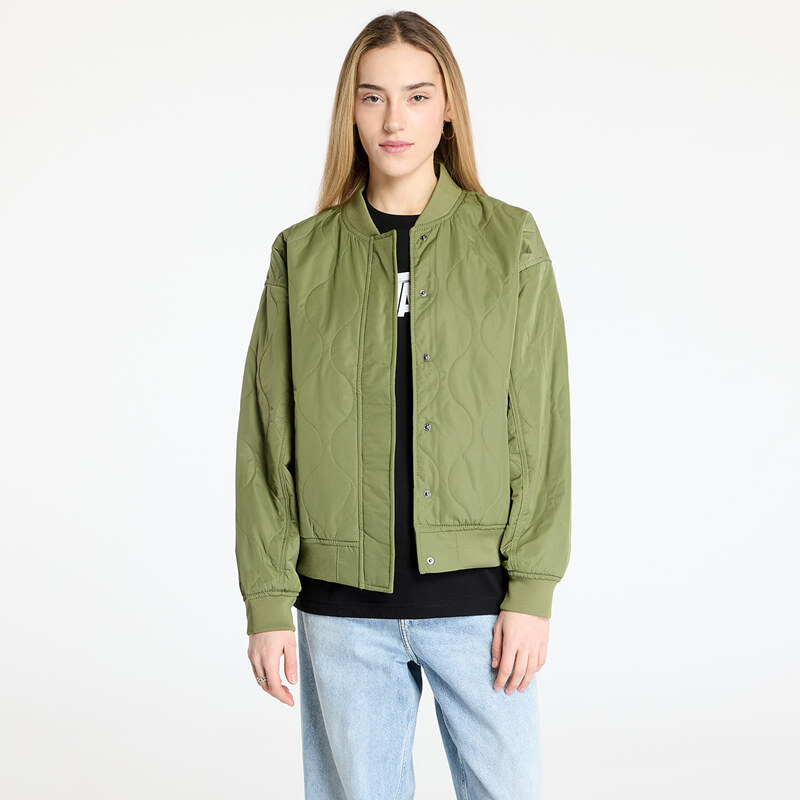 Bunda Vans Bennett Quilted Bomber Loden Green M 63018324