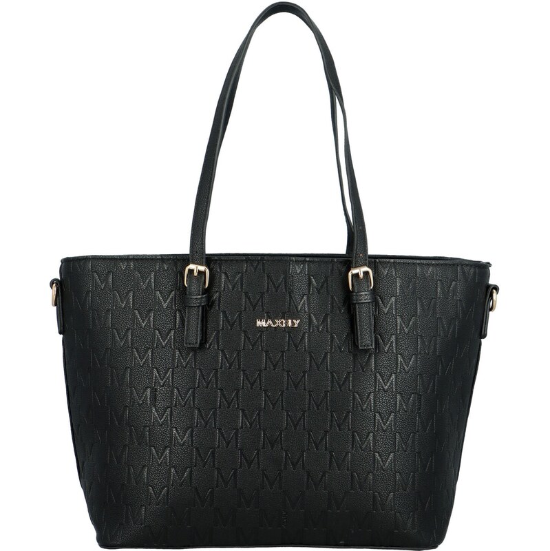 Dámska kabelka cez rameno čierna - MaxFly Percy čierna 63053081