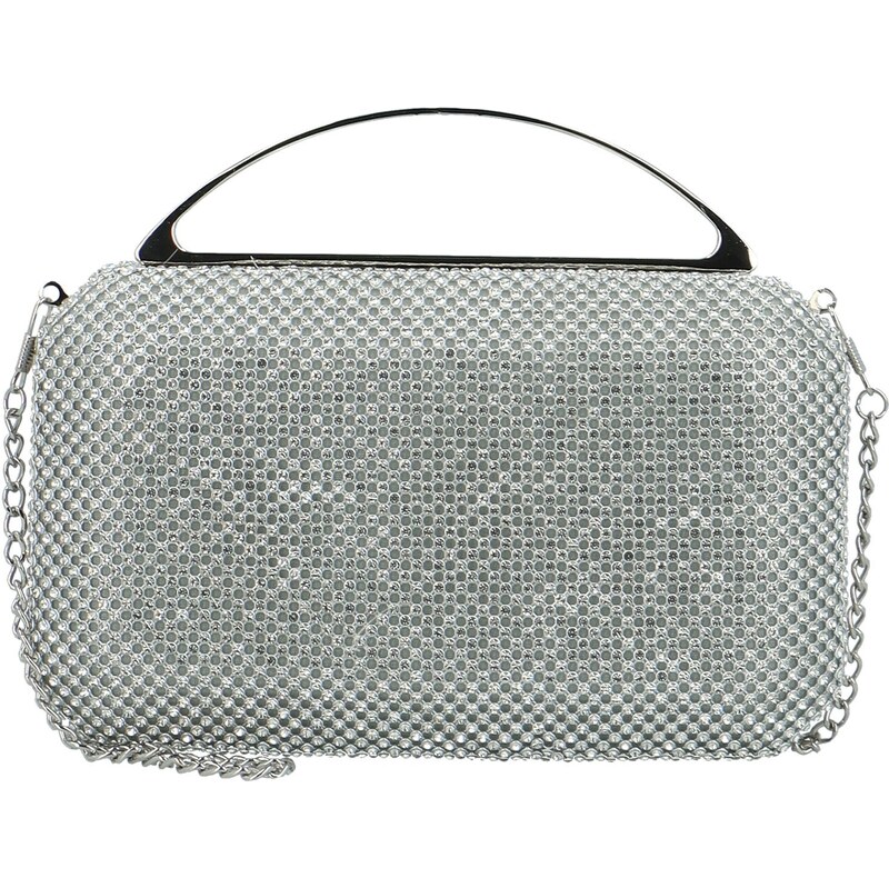 Dámska listová kabelka strieborná - Michelle Moon Daile strieborná 63073783