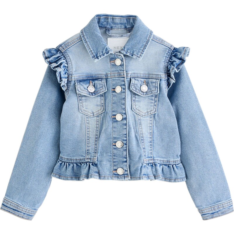 Next Prechodná bunda modrá denim 63162573