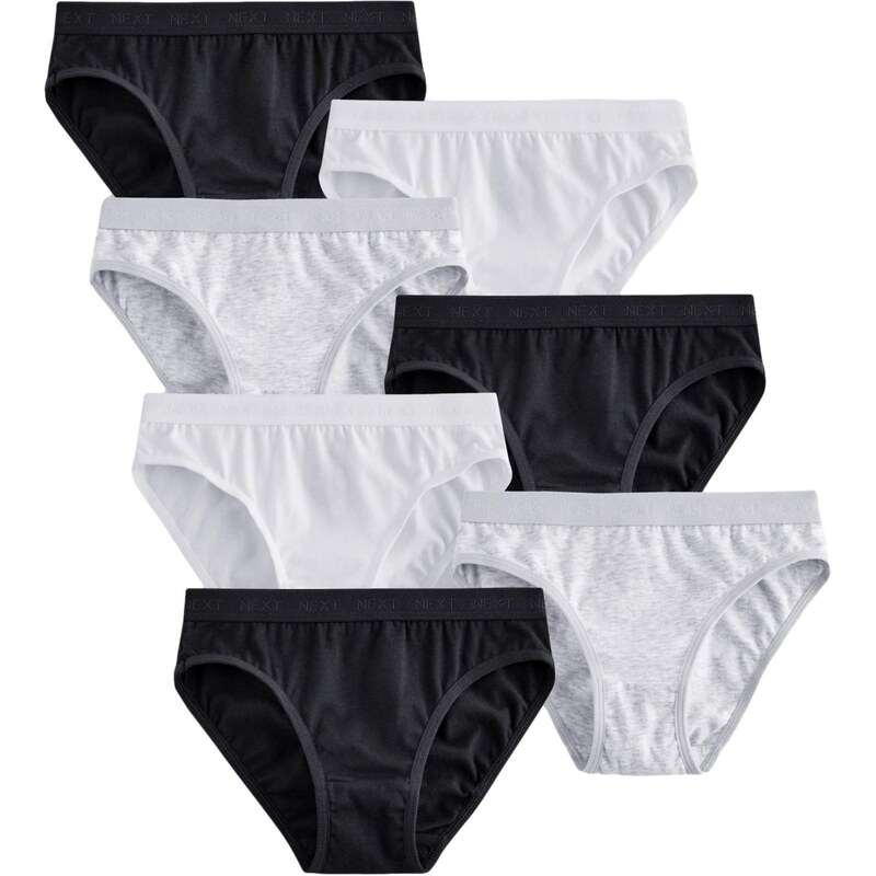 Next Nohavičky sivá melírovaná / čierna / biela 63067535