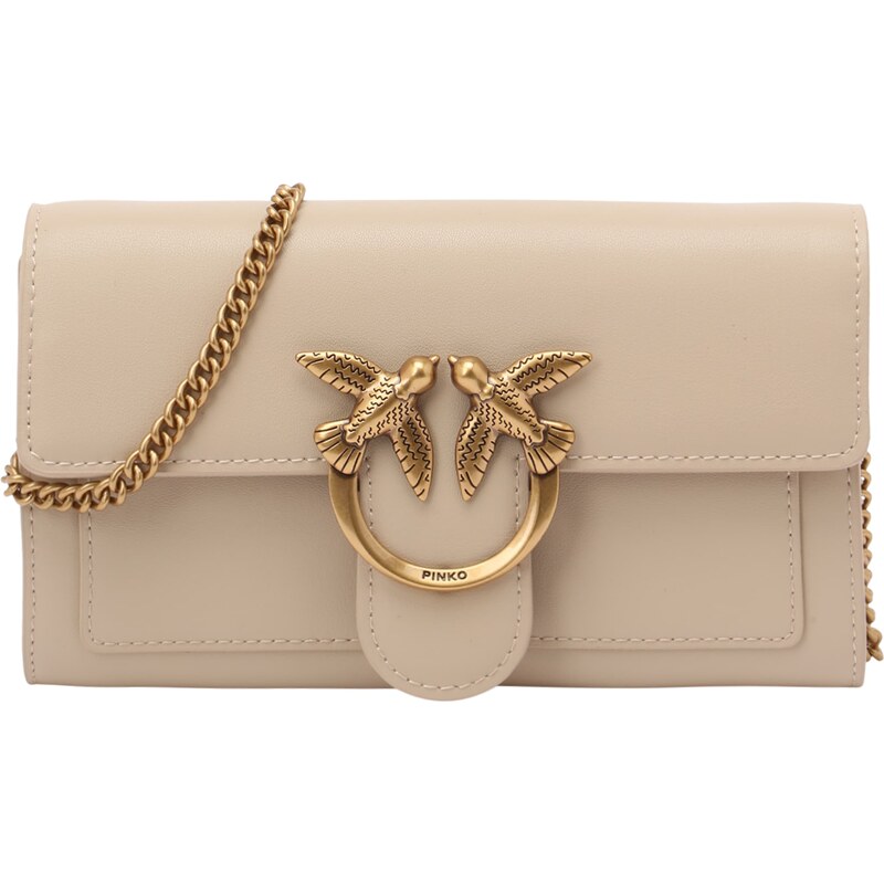 PINKO Listová kabelka LOVE ONE béžová 63167561