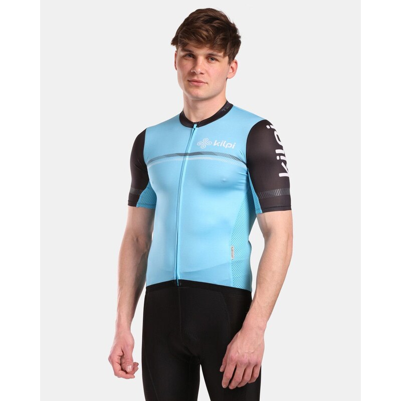 Pánsky tímový cyklistický dres Kilpi CORRIDOR-M svetlo modrá 42739609