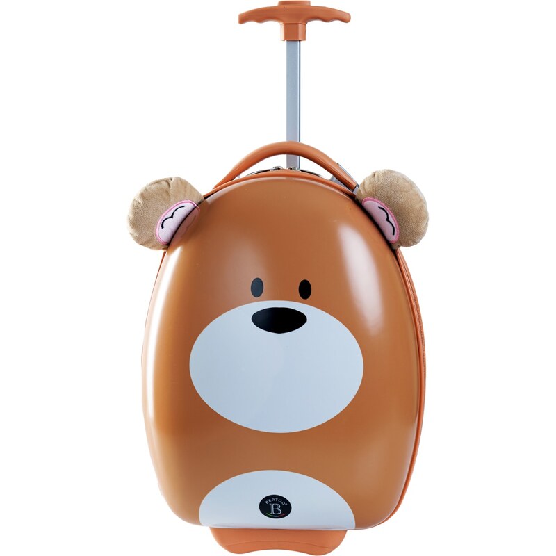 Detský kufor BERTOO Orso - hnedá 63028827