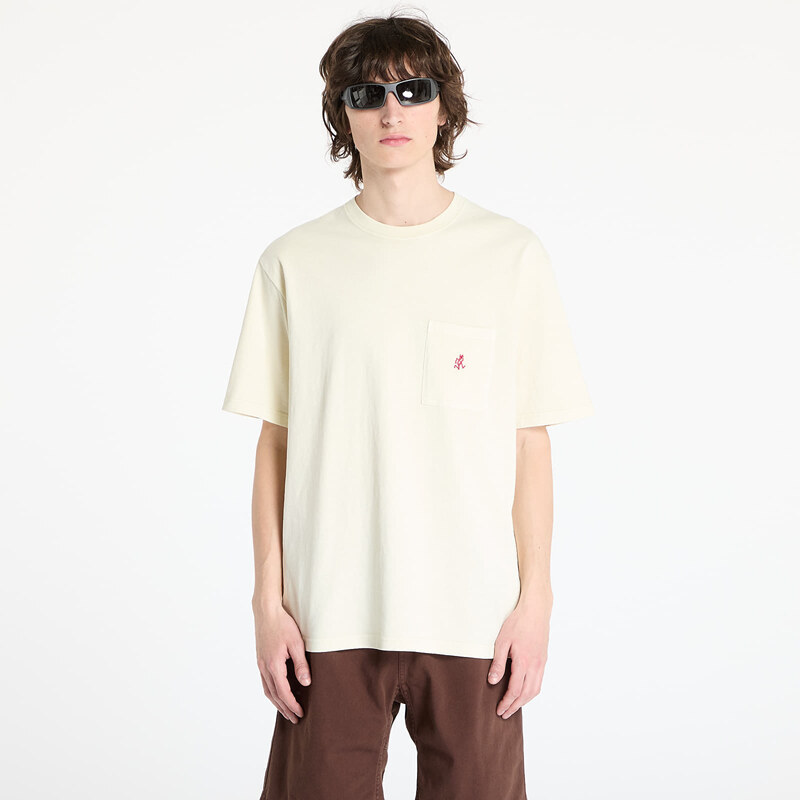 Tričko Gramicci One Point Tee Pigment Dyed Natural Pigment M 63028929