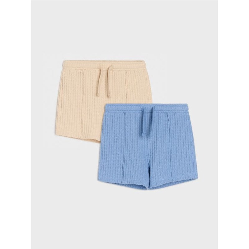 Sinsay - Súprava 2 šortiek - béžová 65738479