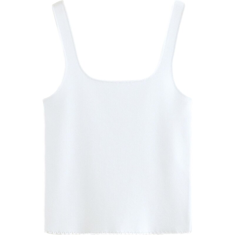 Next Vyšívaný top biela 63163411