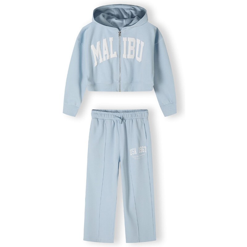 MINOTI Joggingová súprava svetlomodrá / biela 63168037