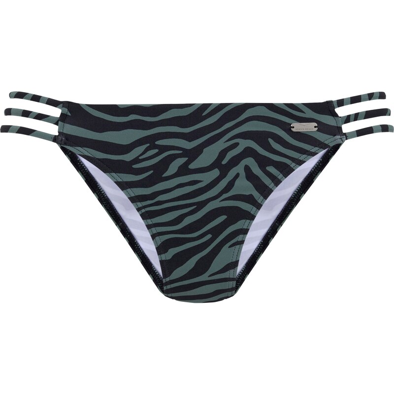 VENICE BEACH Bikinové nohavičky tmavozelená / čierna 63156491