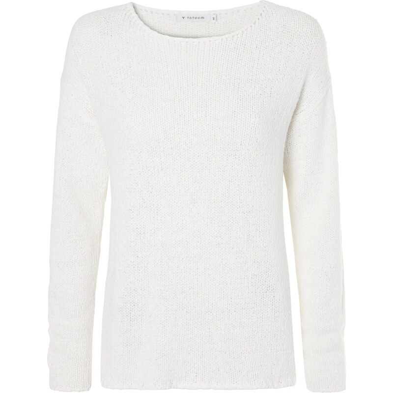 TATUUM Sveter Alya šedobiela 63157063