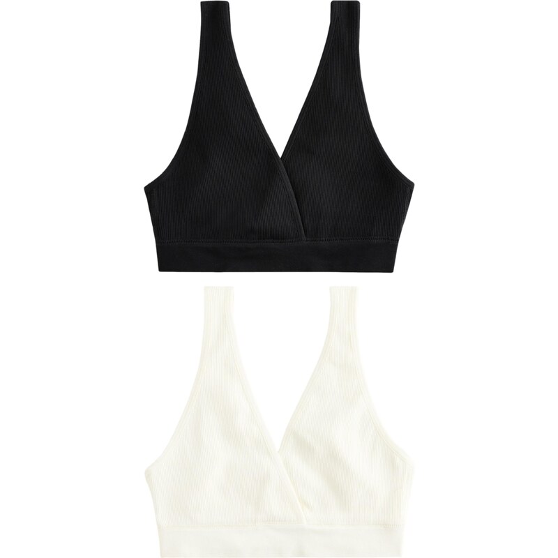 Next Podprsenka čierna / biela 63162834