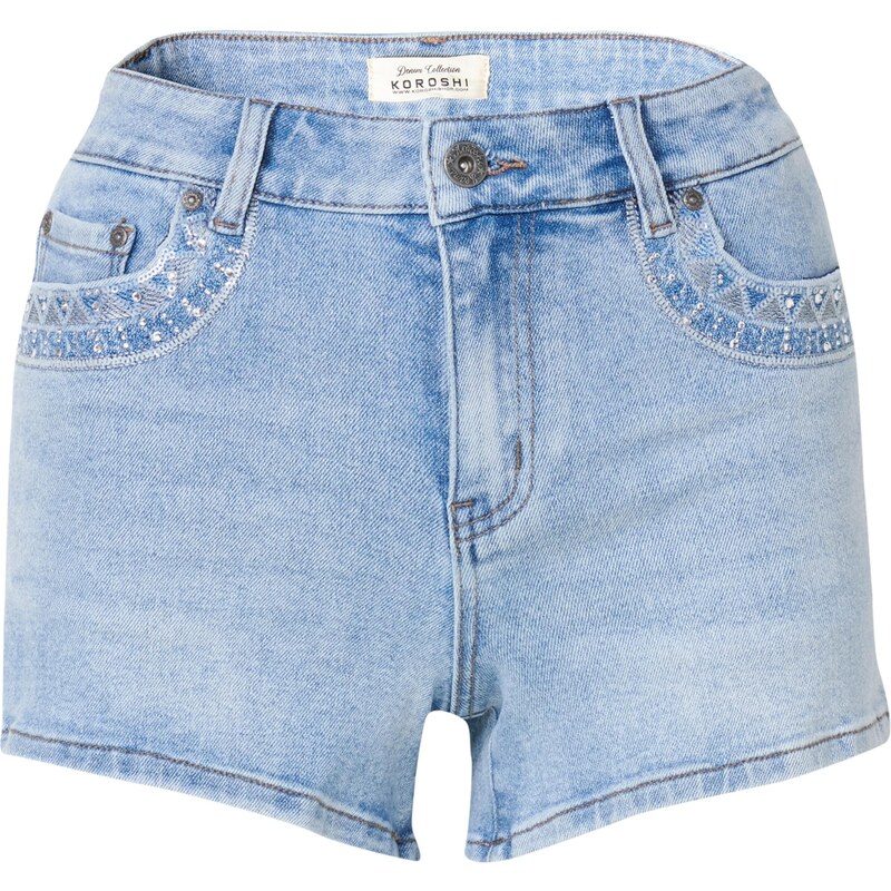 KOROSHI Džínsy svetlomodrá 63168002