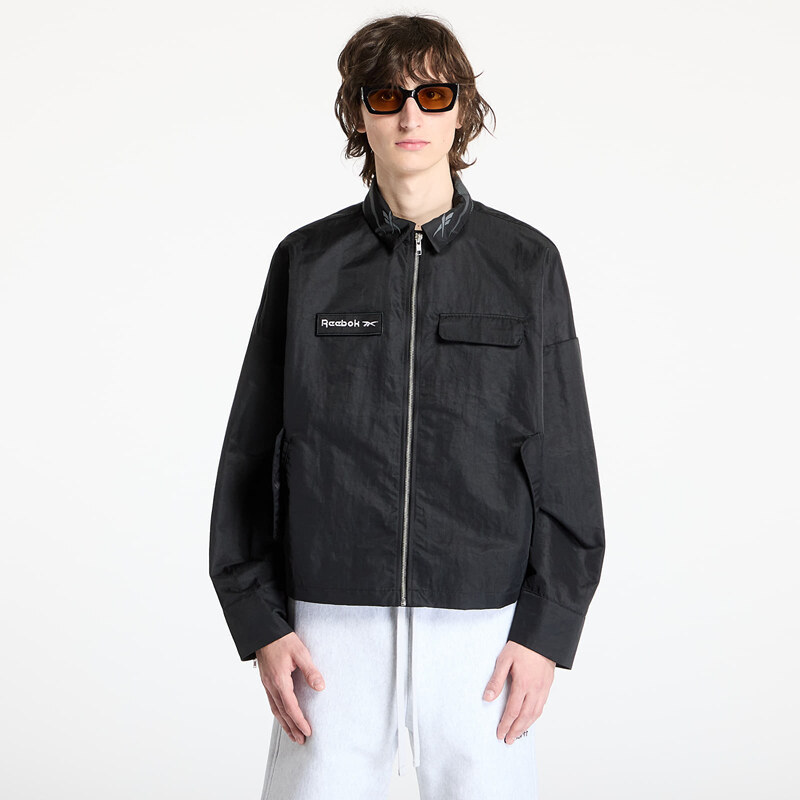 Bunda Reebok Zipped Overshirt UNISEX Washed Black XL 63033822