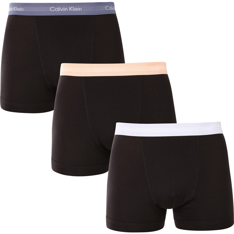 3PACK pánske boxerky Calvin Klein čierné (U2662G-VXQ) 63033343