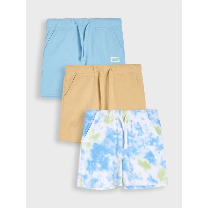 Sinsay - Súprava 3 šortiek - viacfarebná 65755602