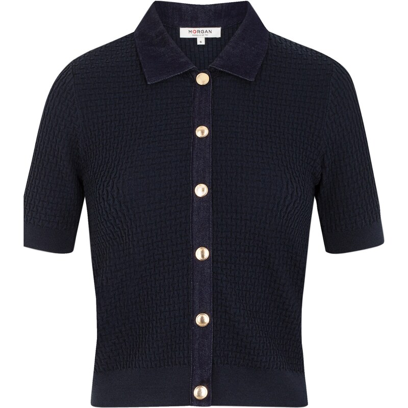 Morgan Kardigán námornícka modrá 63067239