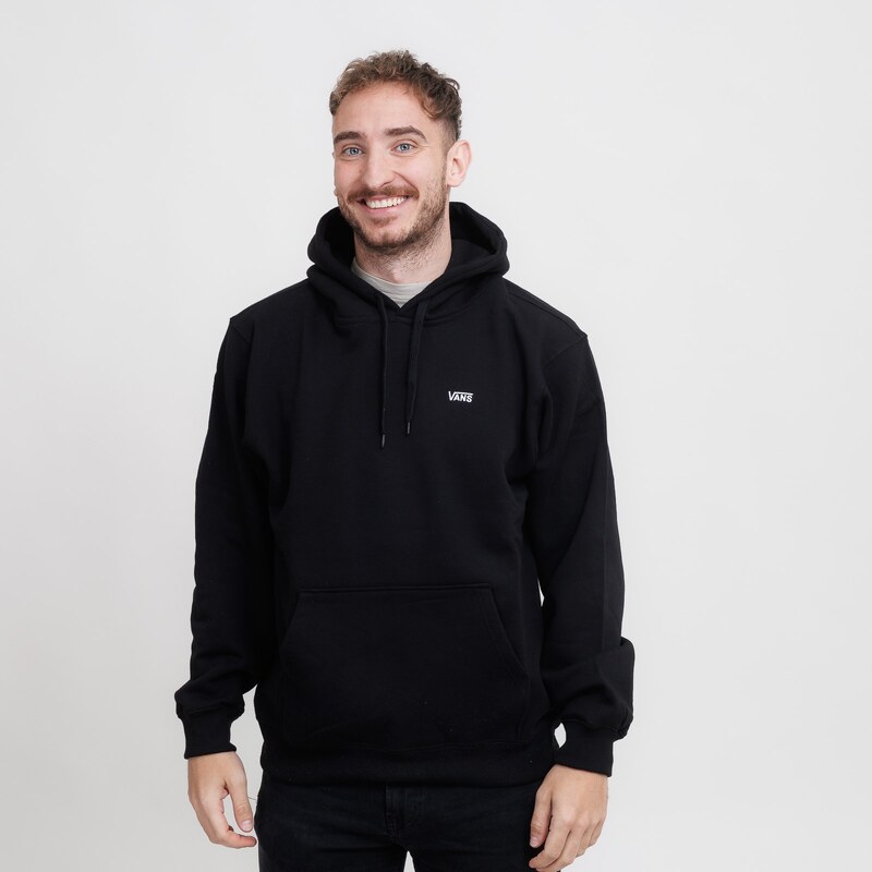 Vans Left Chest II Loose Pullover Hoodie Black 63035430
