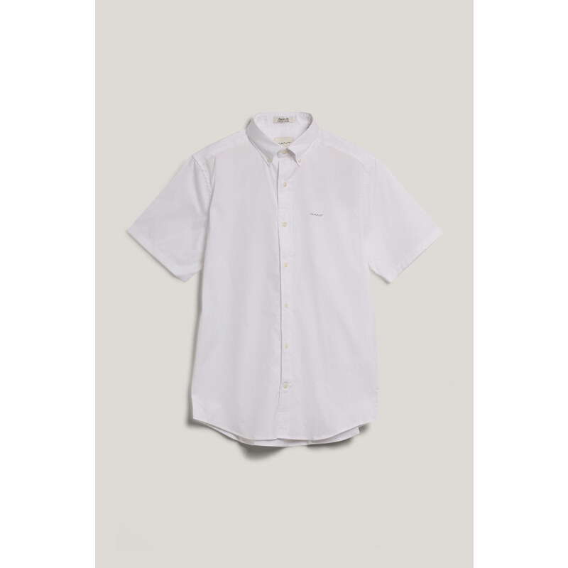 KOŠEĽA GANT REG PINPOINT OXFORD SS SHIRT WHITE 67313135