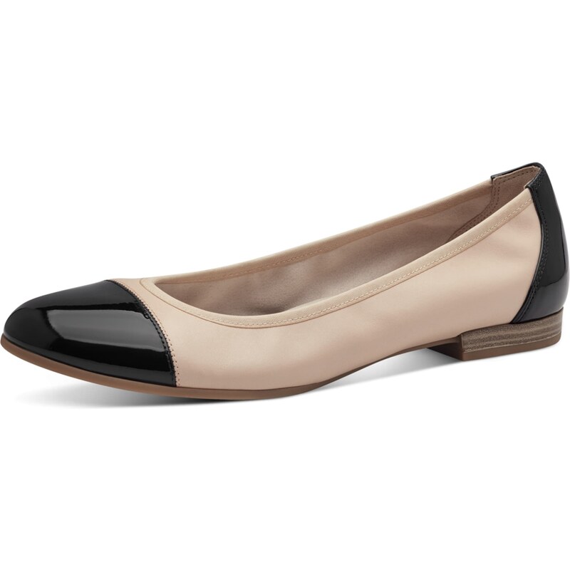 Tamaris Baleríny telová / čierna 63067417